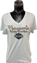 Sea Blue Pelican V-neck