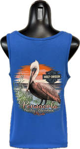 Royal Blue Pelican Tank