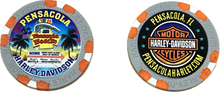 Beach Sign Poker Chip