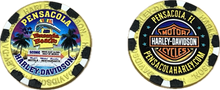Beach Sign Poker Chip