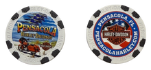 Blue Angel Beach Poker Chip