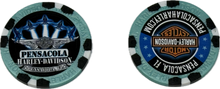 Blue Angel Poker Chip