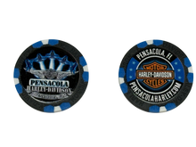 Blue Angel Poker Chip