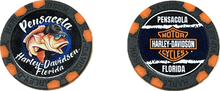 Red Snapper Poker Chip