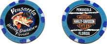 Red Snapper Poker Chip