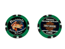 Red Snapper Poker Chip