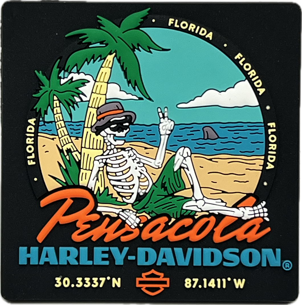 Beach Skeleton Magnet