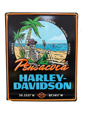 Skelly Tin Sign