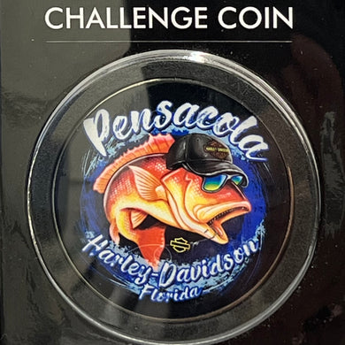 Red Snapper Challenge Coin